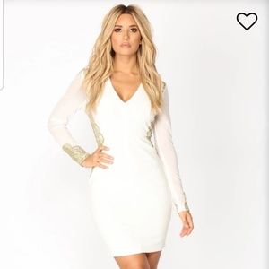 Fashion Nova White Dress